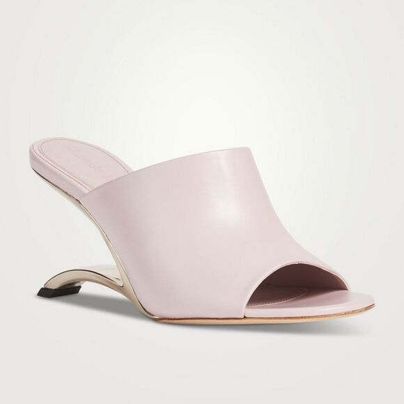 Alexander McQueen Shoes - Alexander McQueen
Arc Calfskin Wedge Mules